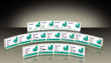 AIT Family of Tapes, Designed by Sony. Featuring capacities up to 1 Terabyte. Intelligently engineered to stand apart.