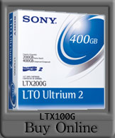LTO2 400 GB Ultrium Sony media